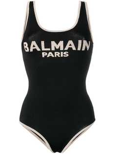 Balmain трикотажное боди