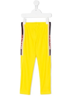 Gucci Kids леггинсы с боковыми полосками