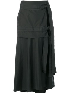 3.1 Phillip Lim расклешенная юбка с боковым разрезом