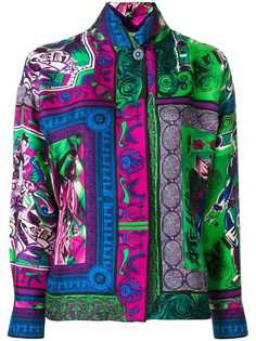 Versace Pre-Owned рубашка с принтом Pop Art
