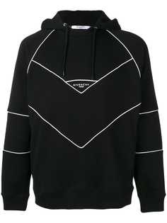Givenchy худи с контрастной отделкой