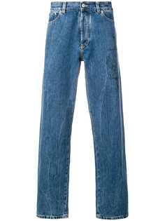Givenchy джинсы узкого кроя с вышивкой