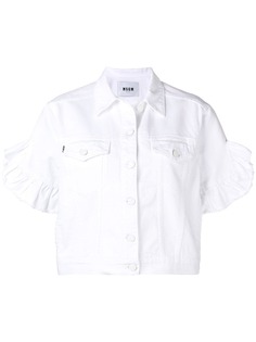 MSGM пиджак с короткими рукавами