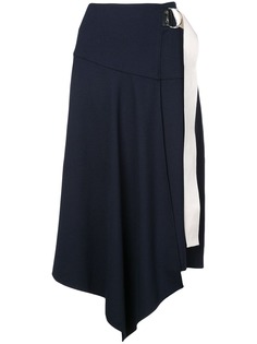 Tibi асимметричная юбка миди из ткани понте