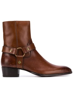 Saint Laurent ботинки на молнии