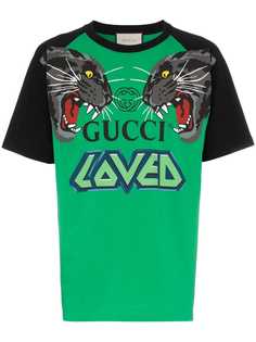 Gucci футболка с принтом