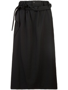 Yohji Yamamoto юбка с завышенной талией
