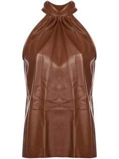 Rochas топ с бантом