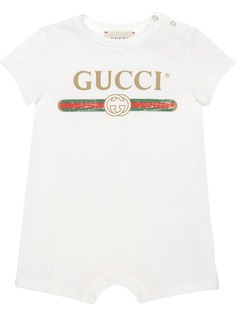 Gucci Kids пижама с логотипом Gucci