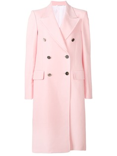 Calvin Klein 205W39nyc двубортное приталенное пальто