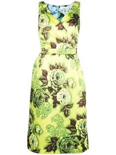 Richard Quinn приталенное платье с цветочным принтом