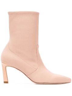 Stuart Weitzman ботильоны с носочной вставкой