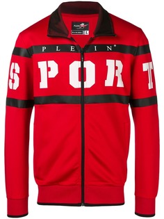 Plein Sport куртка в полоску с логотипом