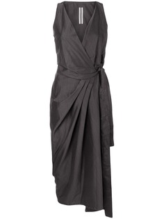 Rick Owens платье миди с запахом