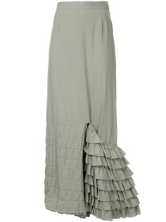 Junya Watanabe Comme des Garçons Pre-Owned длинная стеганая юбка