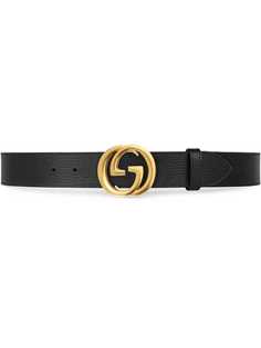 Gucci ремень с фирменной бляшкой