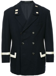 Yohji Yamamoto Pre-Owned двубортный пиджак