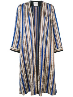 Forte Forte пальто с длинными рукавами в полоску