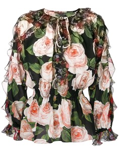 Dolce & Gabbana блузка с принтом