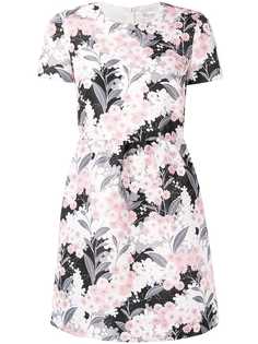 RED Valentino платье мини с цветочным принтом