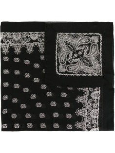 Saint Laurent платок с принтом пейсли