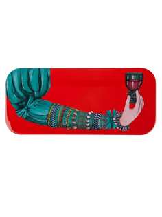 Fornasetti поднос Gass Col Red