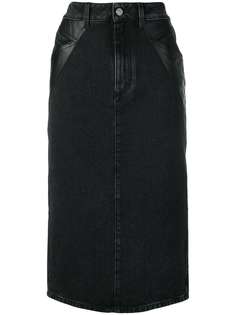 Givenchy джинсовая юбка-карандаш средней длины
