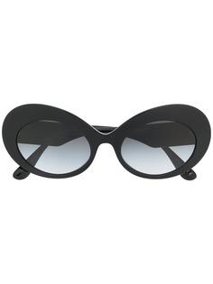 Dolce & Gabbana Eyewear "солнцезащитные очки в массивной оправе ""кошачий глаз"""