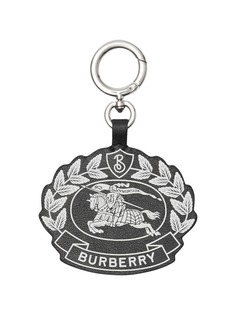 Burberry брелок для ключей с принтом эмблемы