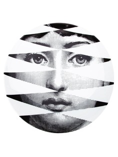 Fornasetti тарелка с принтом лица