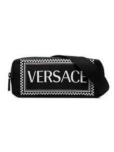 Versace поясная сумка с принтом логотипа