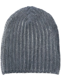 Warm-Me шапка бини ребристой вязки