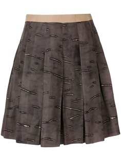 Prada Pre-Owned короткая плиссированная юбка 2000-х