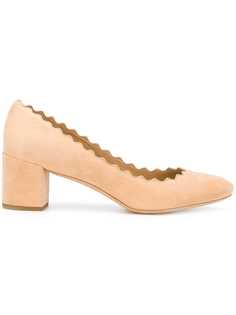 Chloé туфли-лодочки с зазубренными краями