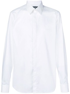 Corneliani рубашка на пуговицах со скрытой застежкой