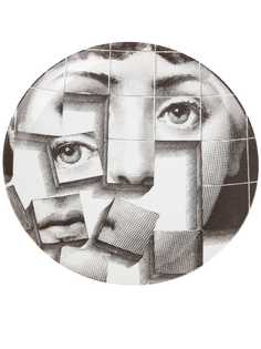 Fornasetti тарелка с рисунком