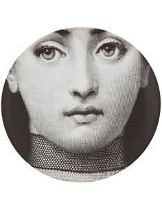 Fornasetti тарелка с рисунком