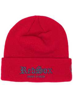 Marcelo Burlon County Of Milan шапка-бини с вышивкой Red Sox