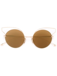 Dita Eyewear солнцезащитные очки в круглой оправе