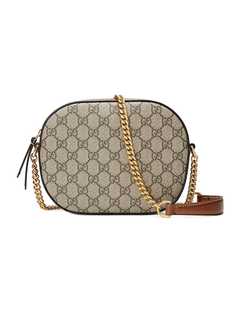 Gucci мини-сумка с узором GG Supreme на цепочке