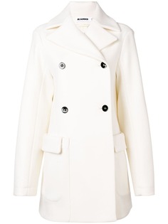 Jil Sander классический двубортный плащ