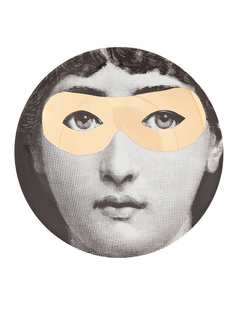 Fornasetti тарелка с рисунком
