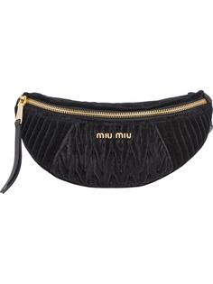 Miu Miu поясная сумка Matelassé