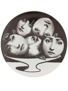 Fornasetti тарелка с принтом