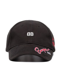 Balenciaga кепка с вышивкой BB Europe