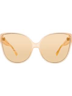 Linda Farrow солнцезащитные очки 656 C4 в оправе кошачий глаз