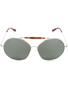 Valentino Eyewear солнцезащитные очки-авиаторы Valentino Garavani
