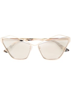 McQ Swallow "асимметричные солнцезащитные очки в оправе ""кошачий глаз""" Alexander McQueen