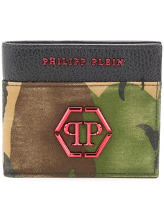 Philipp Plein складной бумажник с камуфляжным принтом