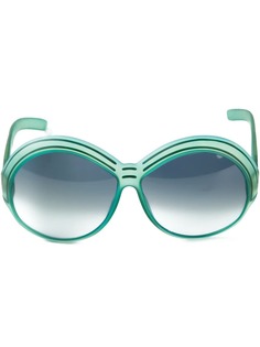 Christian Dior солнцезащитные очки в круглой оправе